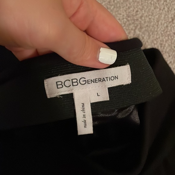 Black skirt with sheer bottom - Picture 5 of 6